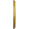 Ekena Millwork Palmetto Ceiling Medallion (Fits Canopies up to 4 7/8"), 12 1/8"OD x 3 1/2"ID x 1"P, Iridescent Gold CM12PMIGS - alternate 3